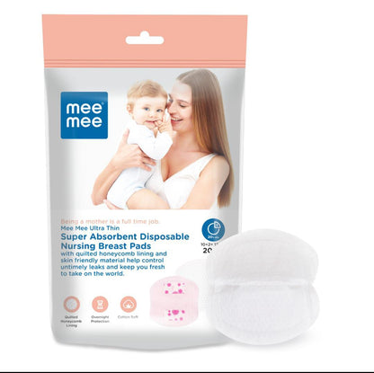 Mee Mee Ultra Thin Super Absorbent Disposable Breast Pads