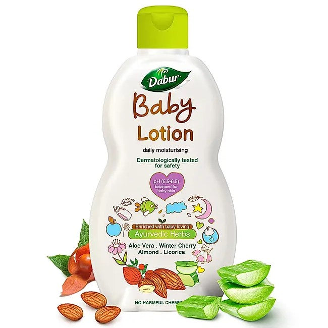 Dabur Baby Lotion - Pack of 2 (200ml + 200 ml)