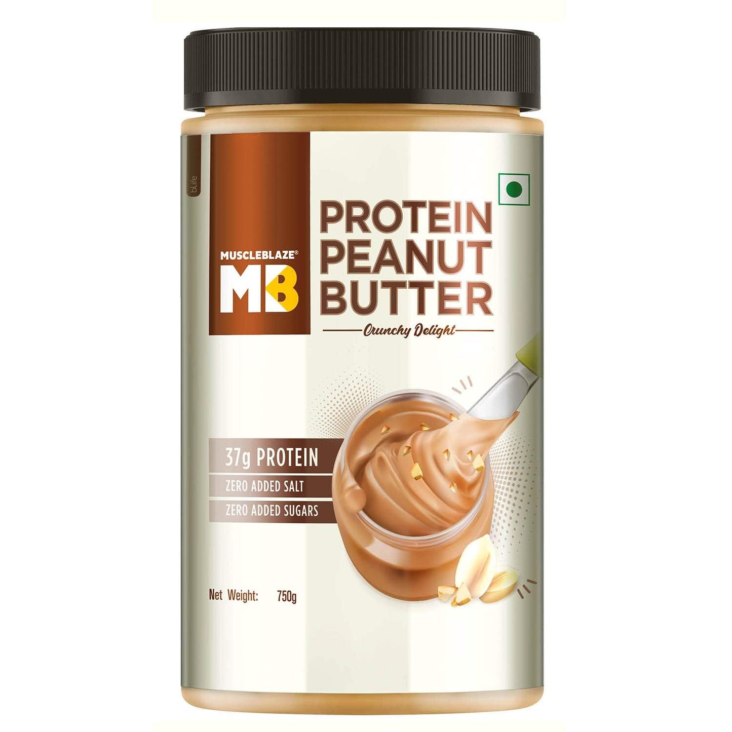 MuscleBlaze High Protein Peanut Butter, 750 gm